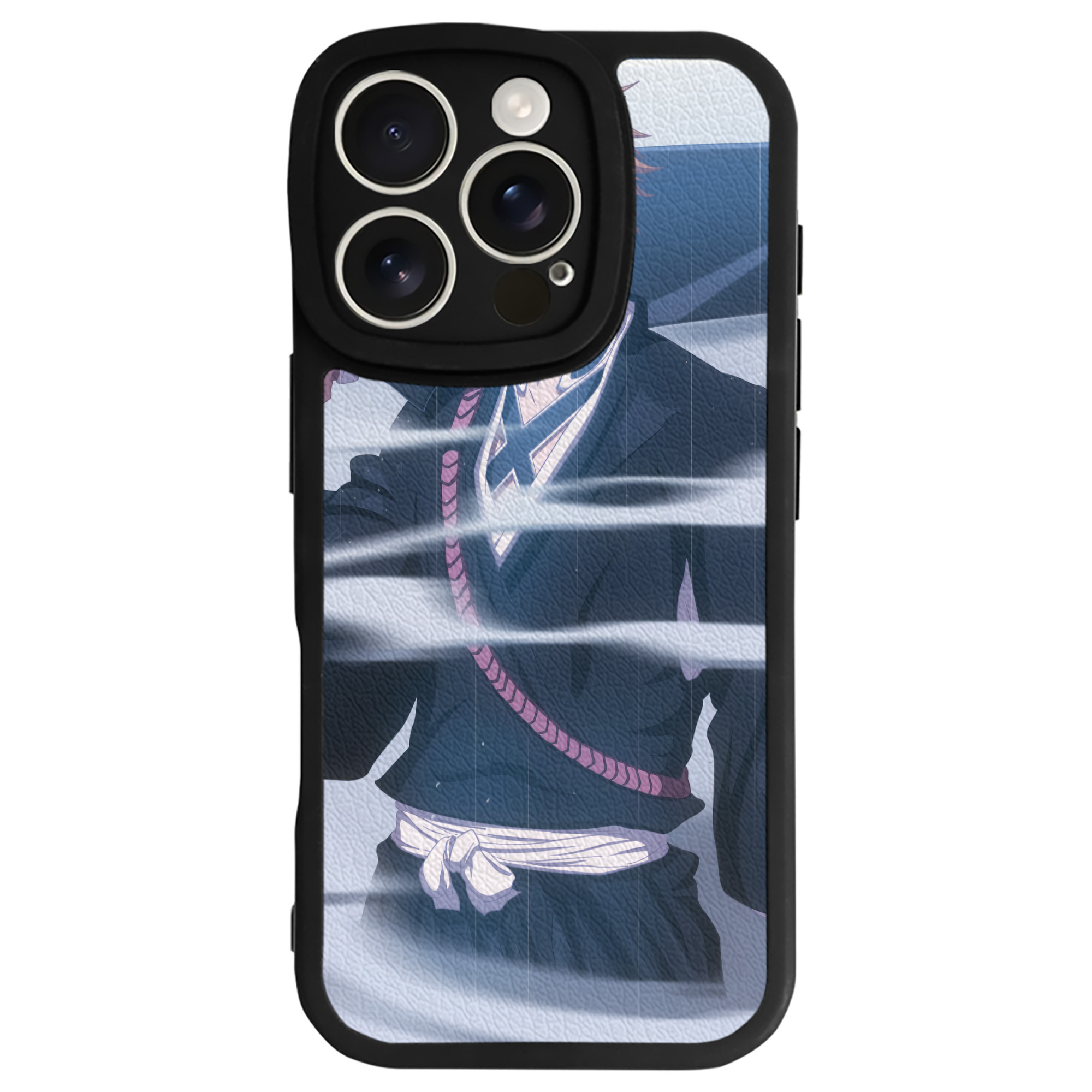 （画像用） ブリーチ BLEACH 【iPhone 16シリーズ対応】シリコンスマホケース（レザー調） 材質：シリコン